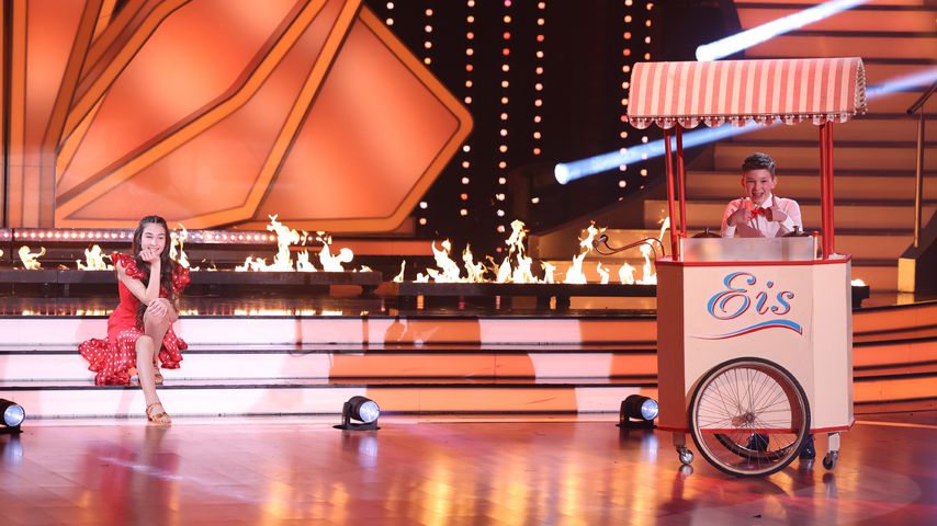 Angelina und Erik bei "Let's Dance – Kids"