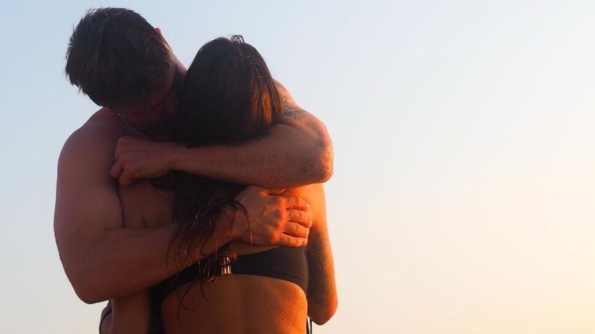 Angelina Utzeri und ihr Freund Andi in Portugal