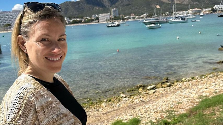 Angelique Kerber mit ihrer Tochter
