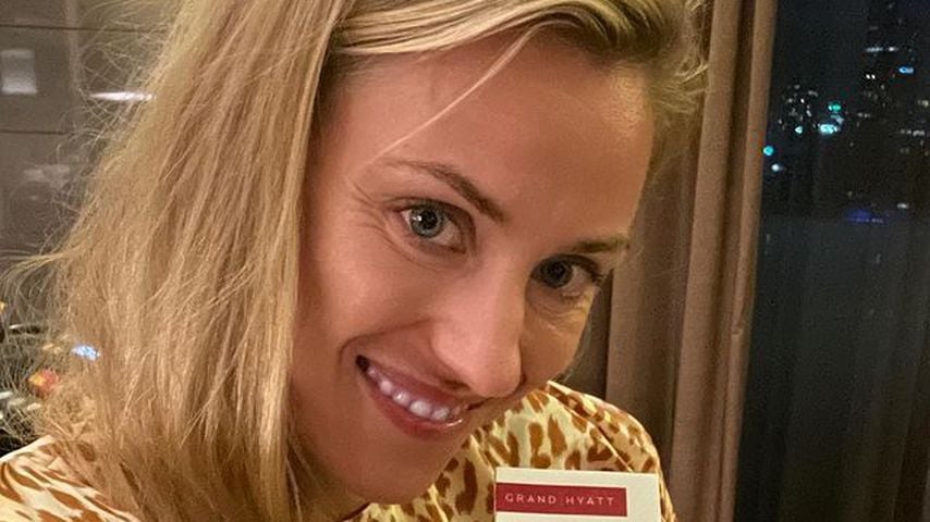 Ganz alleine! So feierte Angie ihren Quarantäne-Geburtstag