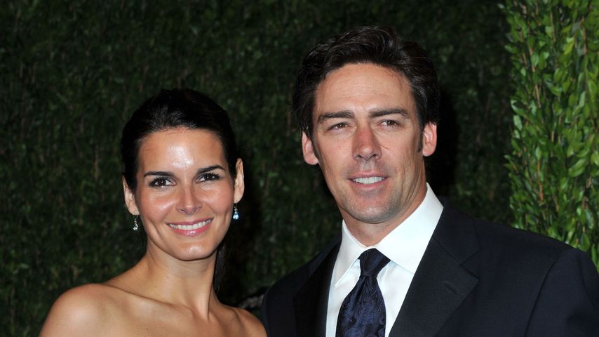 Angie Harmon und Jason Sehorn im Jahr 2010