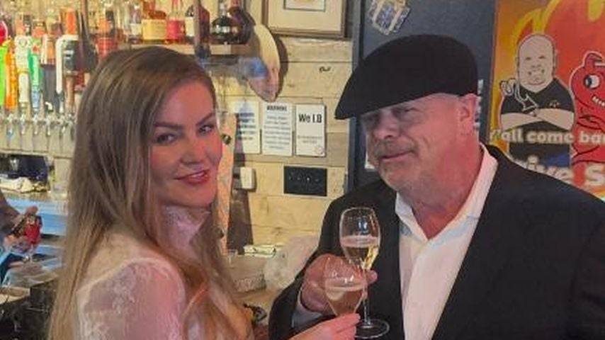 Angie Polushkin und Rick Harrison an ihrem Hochzeitstag, 3. Januar 2026