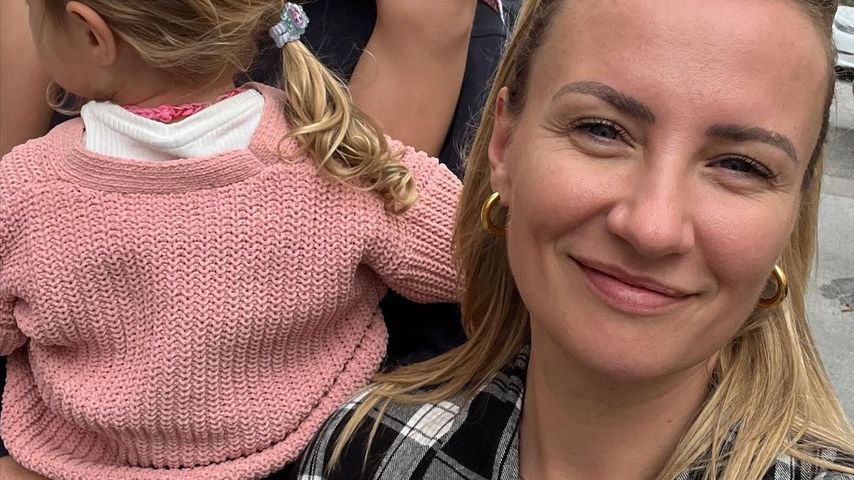 Ania Niedieck mit ihrem Mann Chris und ihren beiden Kids