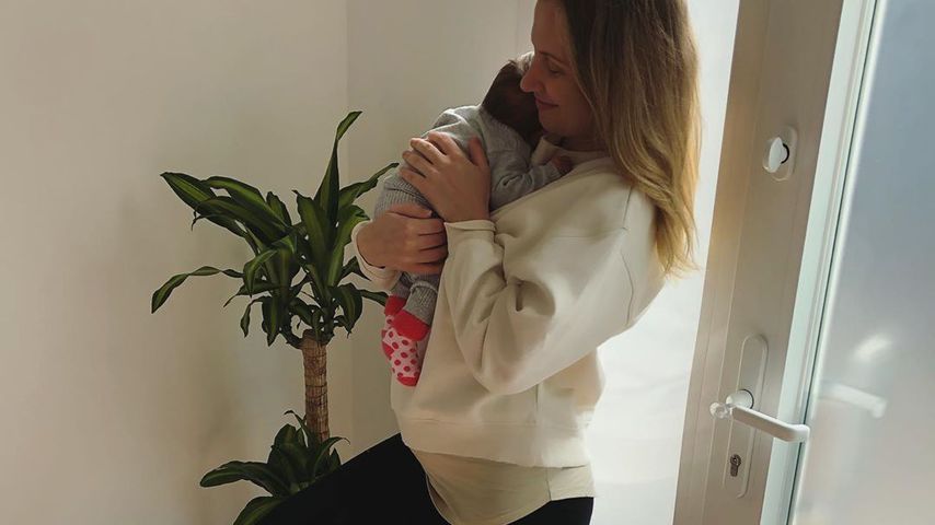 Ania Niedieck und Töchterchen Paula