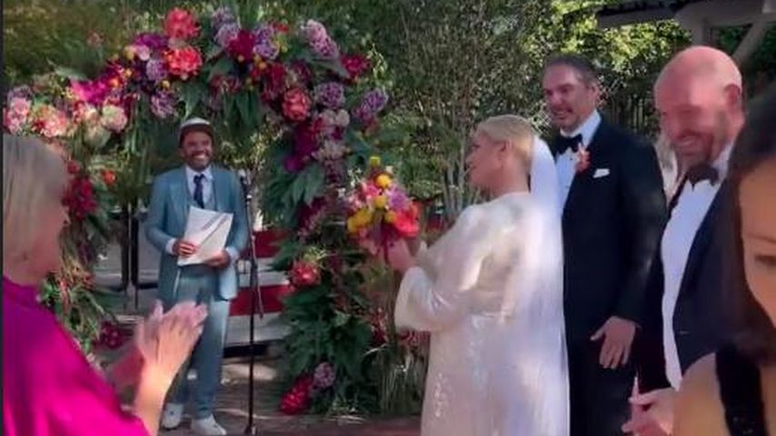 Anika Decker bei ihrer Hochzeit im August 2022 in Berlin