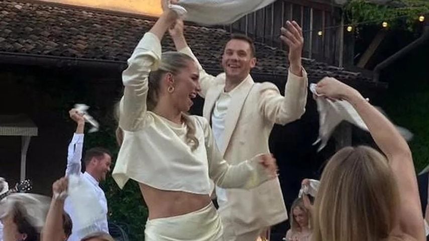 Manuel Neuers Hochzeit in Südtirol endet als wilde Poolparty