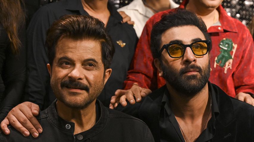 Anil Kapoor und Ranbir Kapoor, Januar 2024