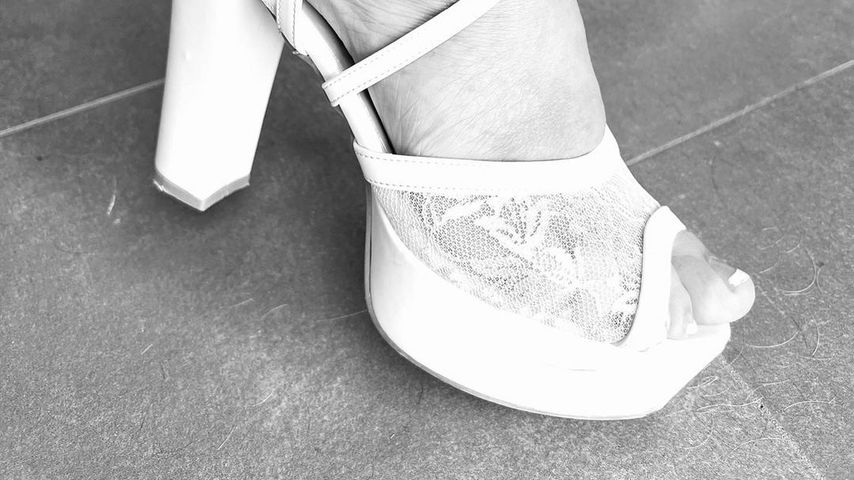 Anita Hofmanns Brautschuh