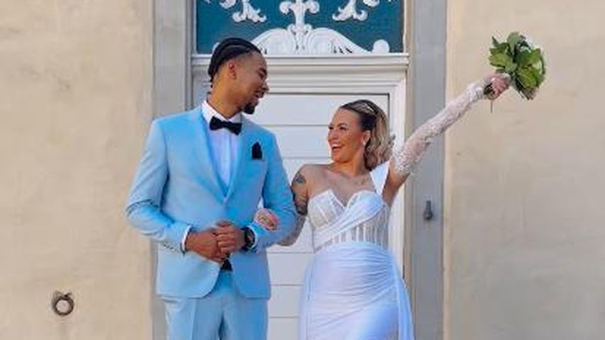 Klammheimlich: Anita Latifi hat ihren Fabrice geheiratet
