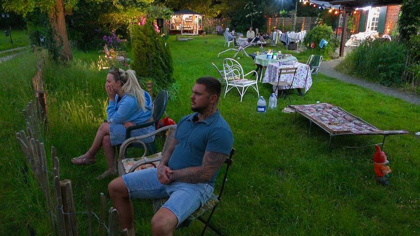 Anita Latifi und Nico Legat im "Sommerhaus der Stars"