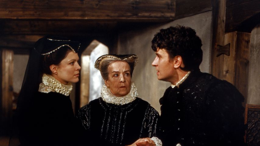 Anja Kruse, Erika Dannhoff, Alexander Pelz in Heinz Schirks Film "Maria Stuart"