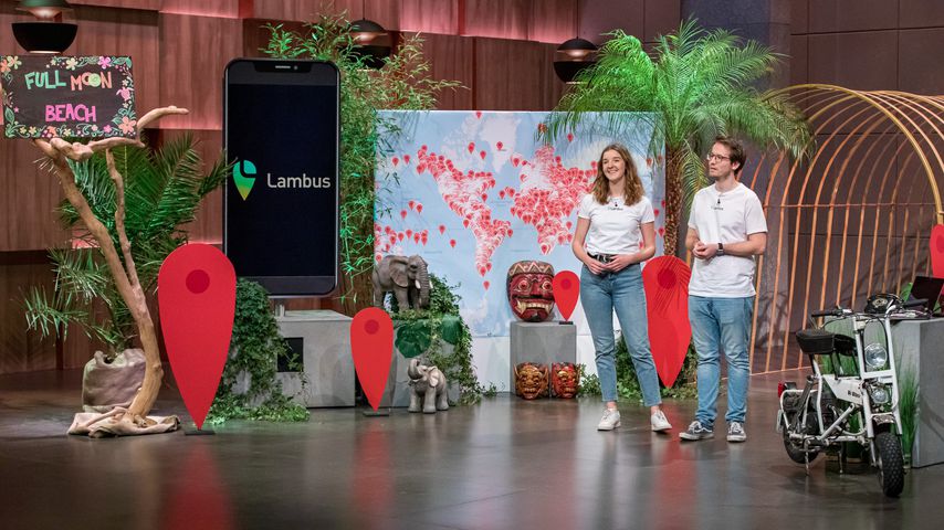 Anja Niehoff und Hans Knöchel bei "Die Höhle der Löwen"