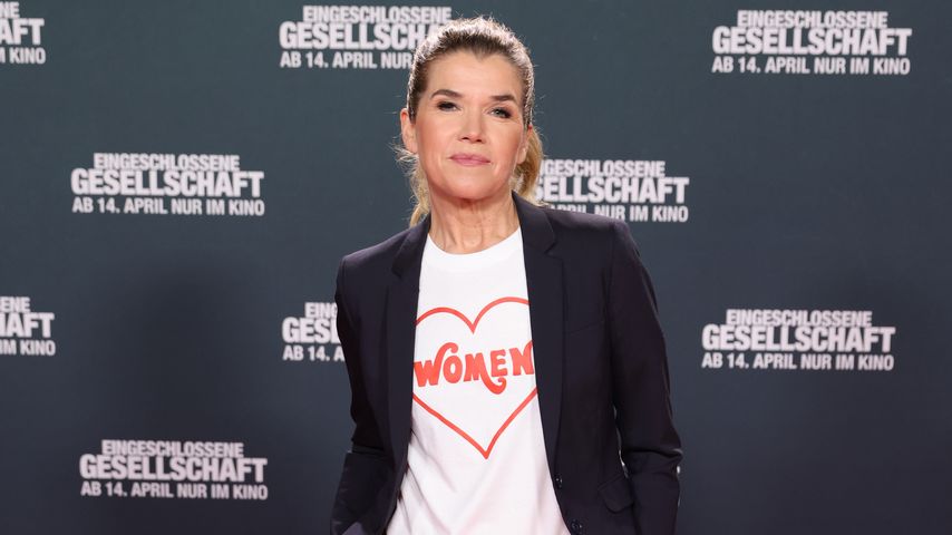 Anke Engelke auf dem roten Teppich