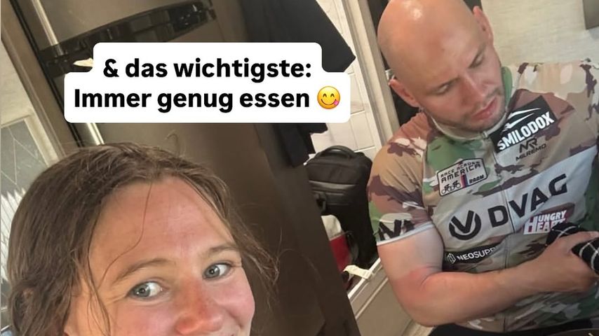 Ann-Kathrin Bendixen und Flying Uwe beim RAAM