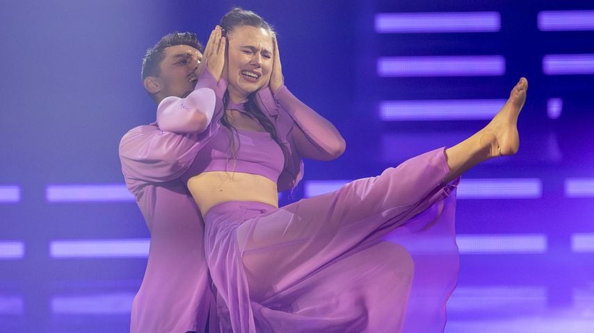 Ann-Kathrin Bendixen und Zsolt Sandor Cseke bei der "Let’s Dance"-Live-Tour in Riesa, November 2025
