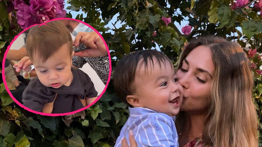Mario und Ann-Kathrin Götzes Sohn bekommt ersten Haarschnitt