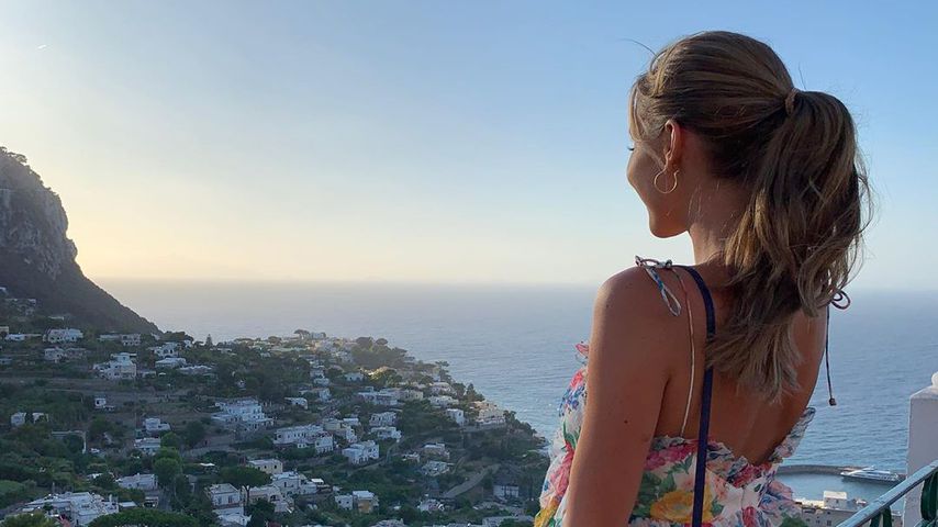 Ann-Kathrin Götze auf Capri