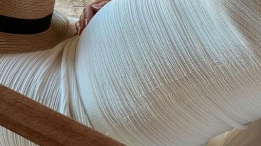 Ann-Kathrin Götze zeigt ihren Babybauch im Juni 2023