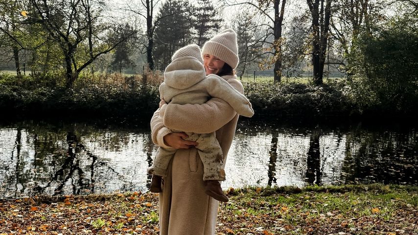 Anna Adamyan mit ihrem Sohn Levi