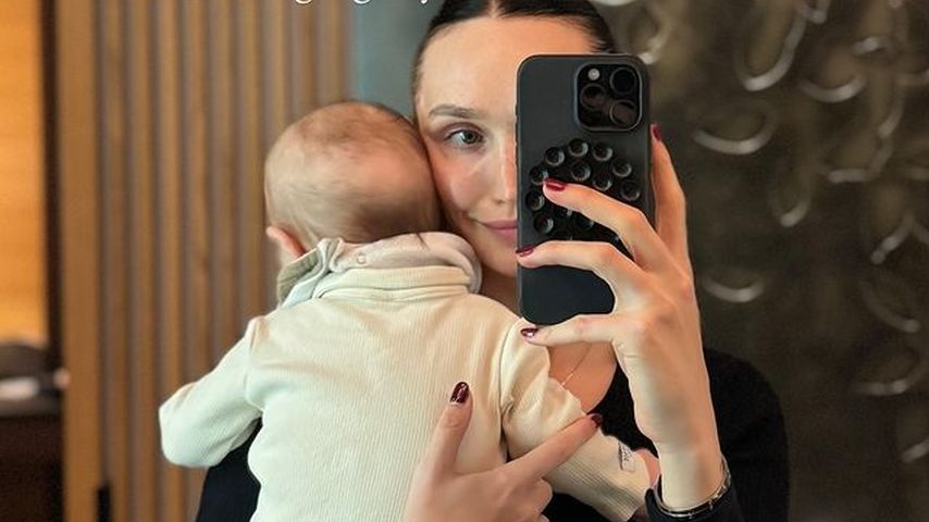 "Großer Junge": Anna Adamyans Söhnchen hatte Wachstumsschub!