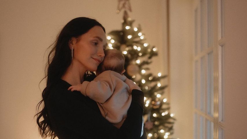 Anna Adamyan mit Sohn Levi