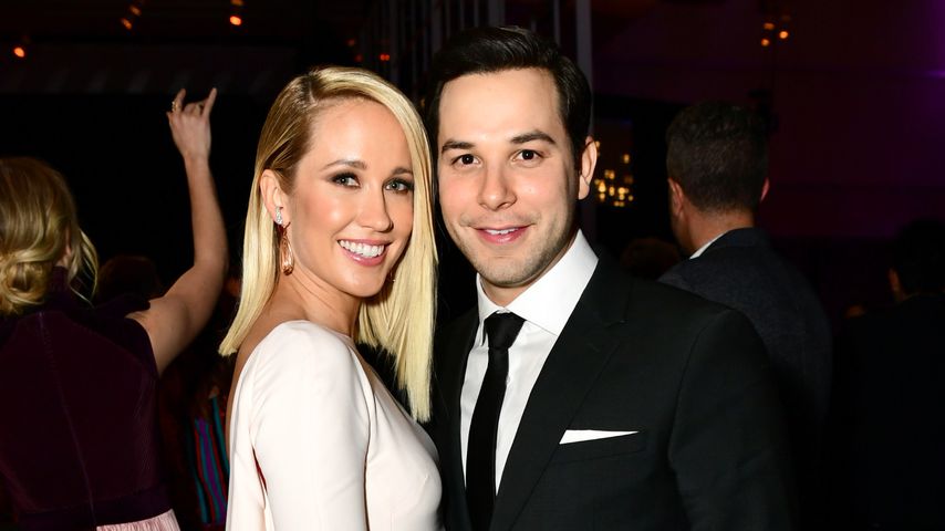 Anna Camp und Skylar Astin im Dezember 2017