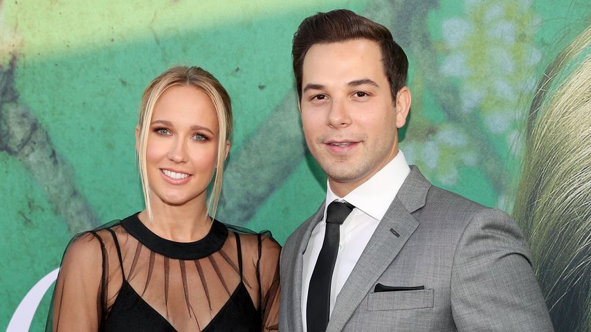 Anna Camp und Skylar Astin, ehemaliges Ehepaar im Juni 2018