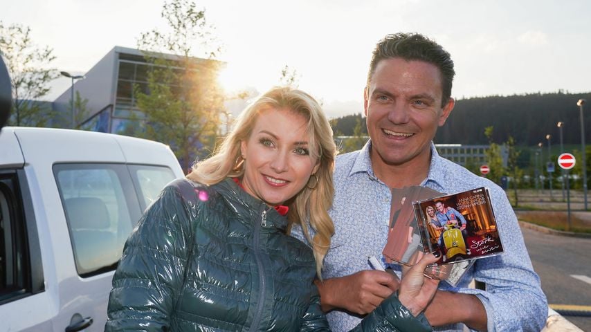 Anna-Carina und Stefan Mross im Mai 2020 in Titisee-Neustadt