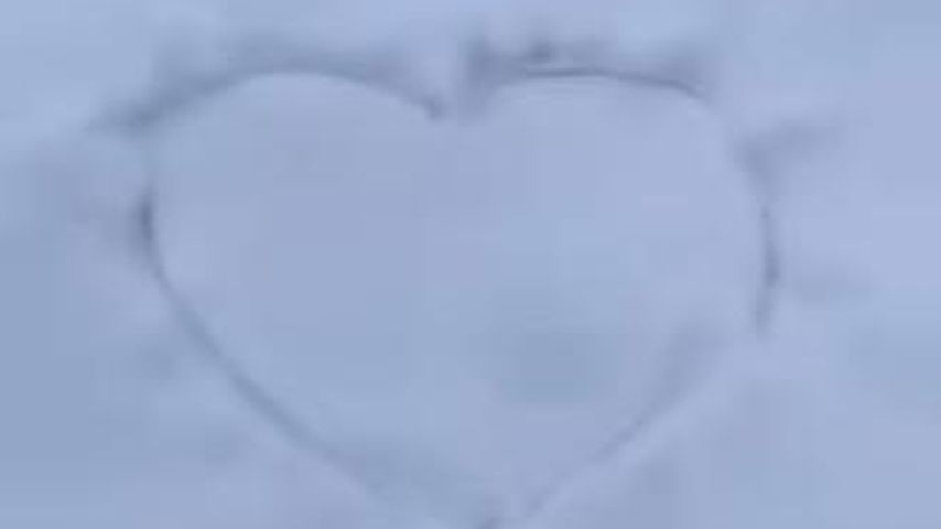 Anna-Carina Woitschacks Schnee-Herz