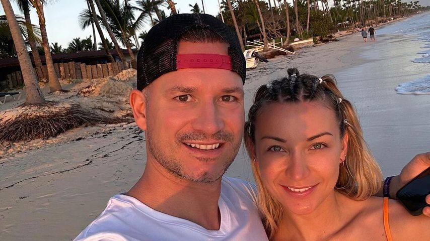 Anna-Carina Woitschack und ihr Partner Daniel