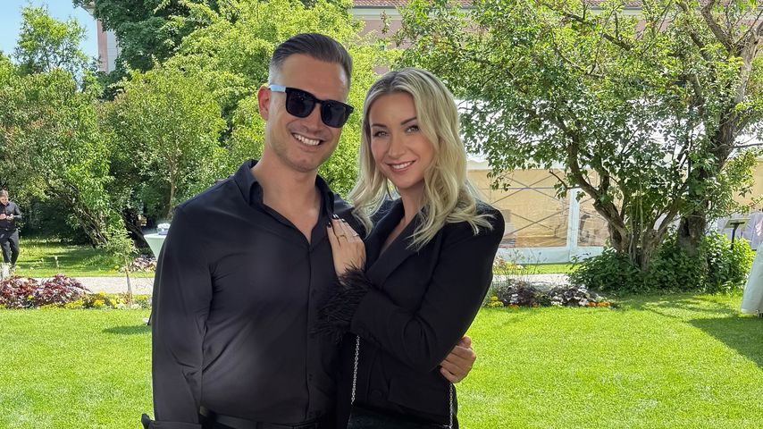 Anna-Carina Woitschack und ihr Partner Daniel, Juni 2025