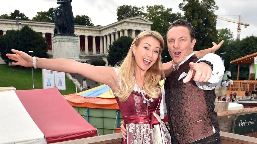 Anna-Carina Woitschack und Stefan Mross, September 2017