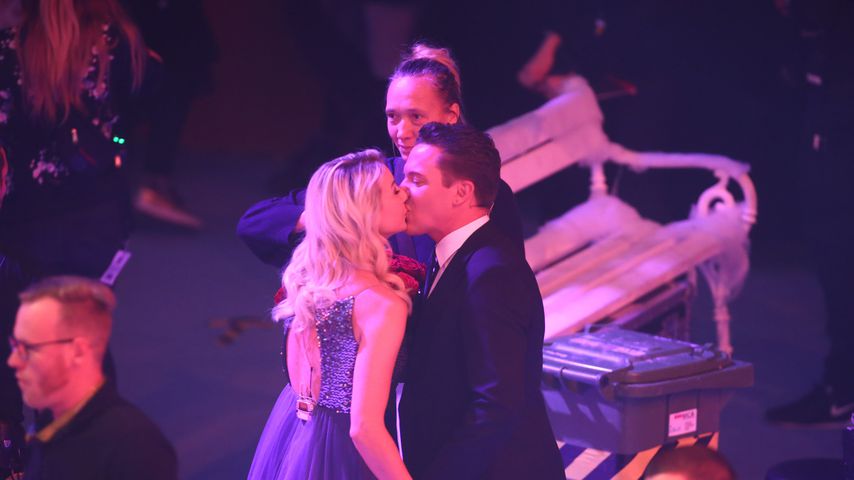 So turtelten Stefan Mross & Anna-Carina nach dem Live-Antrag