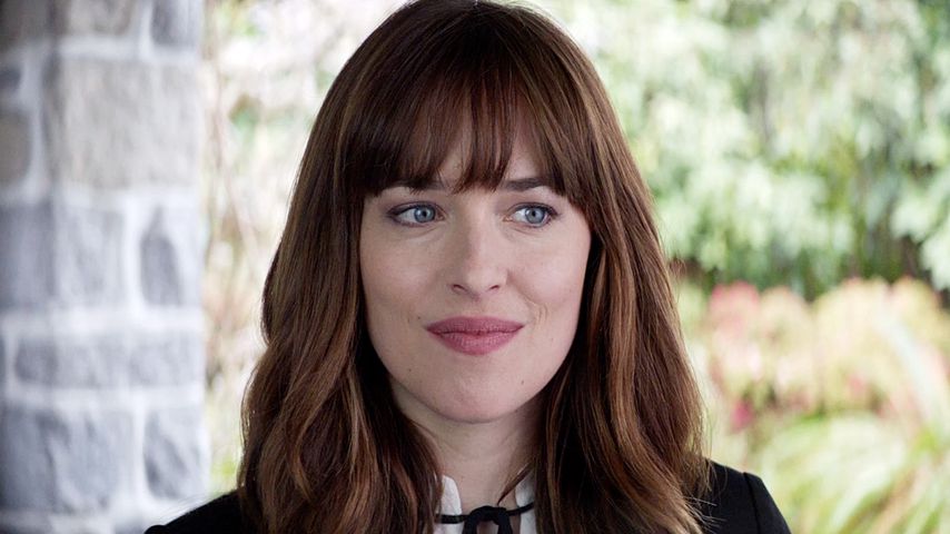 Anna (Dakota Johnson) in "Fifty Shades of Grey"