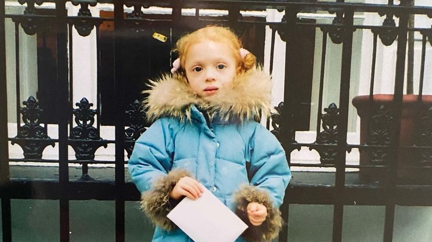 Anna Ermakova als Kind