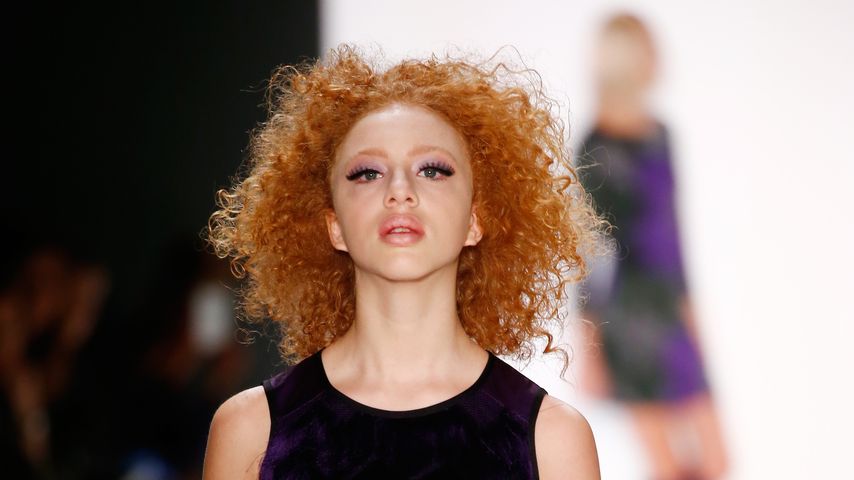 Anna Ermakova bei der Mercedes-Benz Fashion Week, 2015