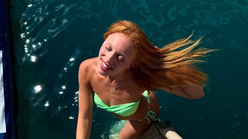 Im grünen Bikini: Anna Ermakova verzaubert ihre Follower