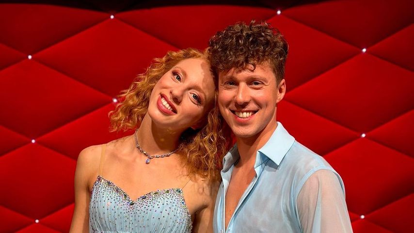 Anna Ermakova mit Valentin Lusin bei "Let's Dance"