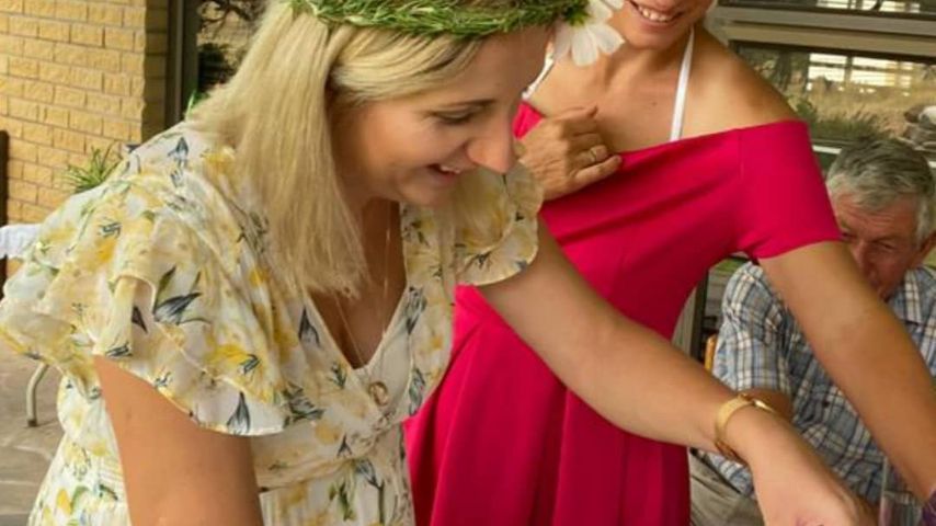 Anna Heiser bei ihrer Babyshower im November 2020
