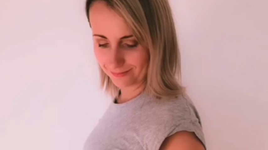 Anna Heiser im fünften Monat