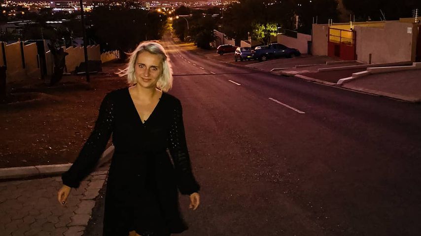 Anna Heiser im Februar 2020 in Windhoek