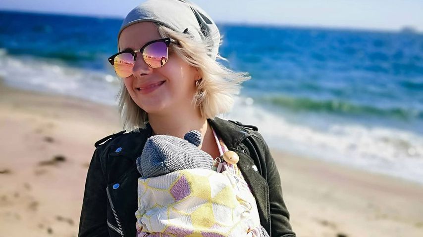 Anna Heiser mit ihrem Sohn Leon