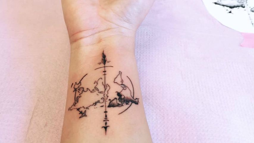 Anna Heiser mit Tattoo, Dezember 2019