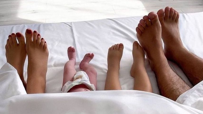 Anna Hofbauer mit ihrer Familie