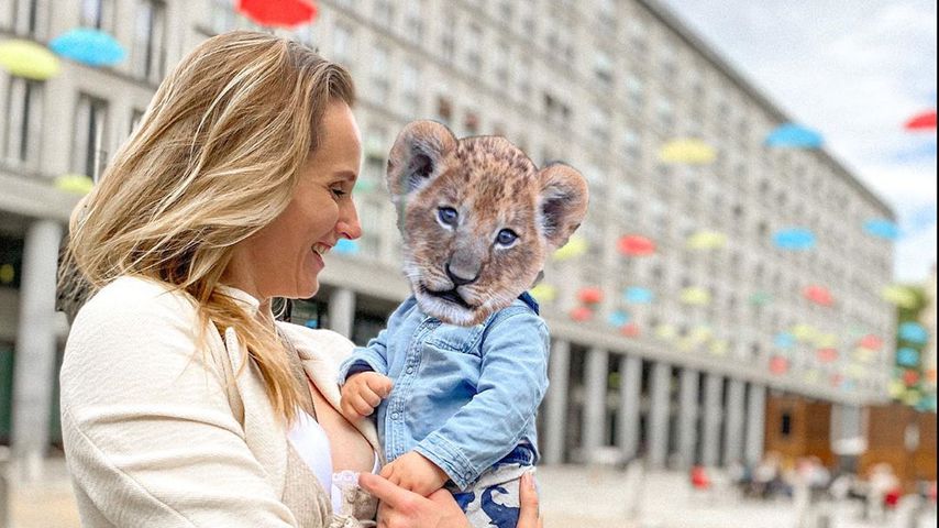 Anna Hofbauer fast wehmütig: Ihr Söhnchen wird ein Jahr alt