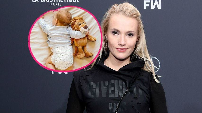 Kleiner Entdecker: Anna Hofbauer gibt süßes Leo-Update