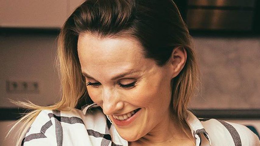 Anna Hofbauer und Söhnchen Leo