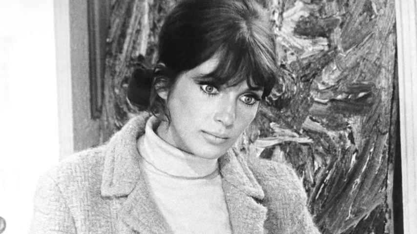 Anna Karina am Set von "All About Loving", 1964