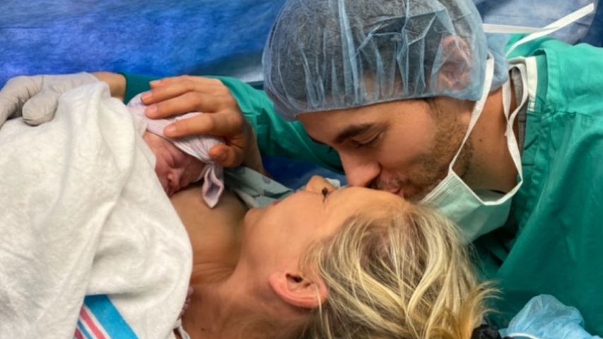 Anna Kournikova, Enrique Iglesias und ihr Baby
