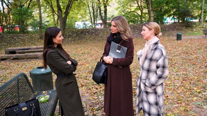 Anna Lena Class, Claudelle Deckert und Isabell Hertel bei "Unter uns"